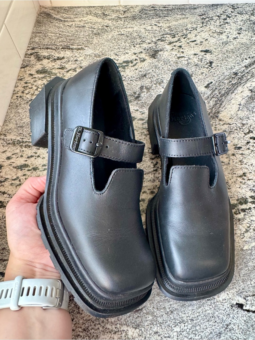 Dr. Martens Maybole Square Toe Mary Janes. Women’s size 5. EUC